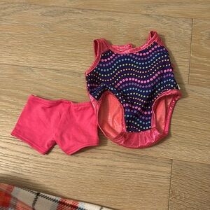 Doll leotard and shorts